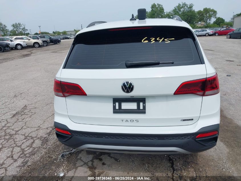 2024 Volkswagen Taos 1.5T S VIN: 3VV8X7B26RM054839 Lot: 39736345