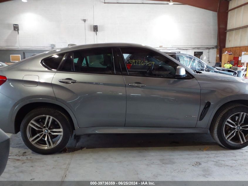 2019 BMW X6 xDrive35I VIN: 5UXKU2C58K0Z64430 Lot: 39736359