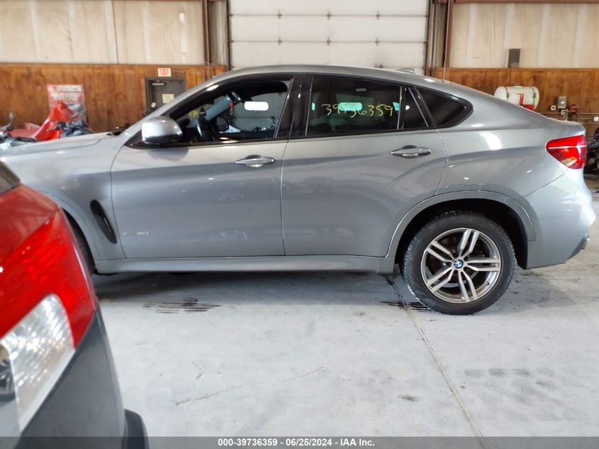 2019 BMW X6 xDrive35I VIN: 5UXKU2C58K0Z64430 Lot: 39736359