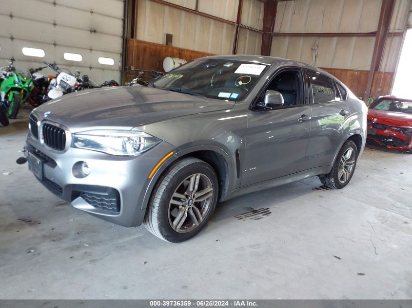 VIN 5UXKU2C58K0Z64430 2019 BMW X6, Xdrive35I no.2