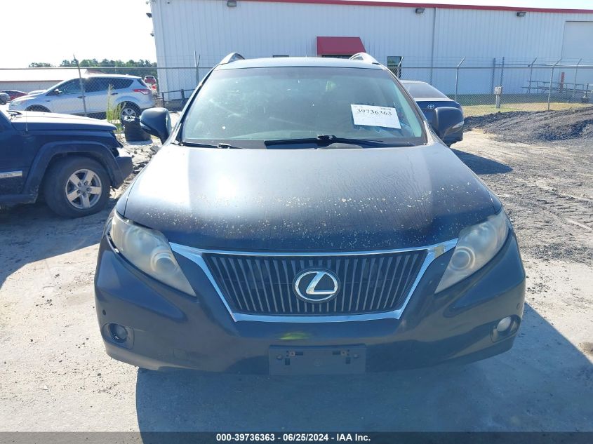 2010 Lexus Rx 350 VIN: 2T2ZK1BA5AC019613 Lot: 39736363