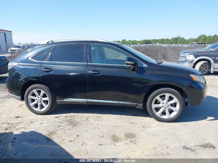 2010 Lexus Rx 350 VIN: 2T2ZK1BA5AC019613 Lot: 39736363