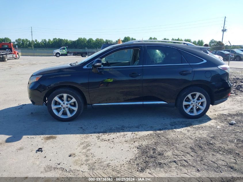 2010 Lexus Rx 350 VIN: 2T2ZK1BA5AC019613 Lot: 39736363