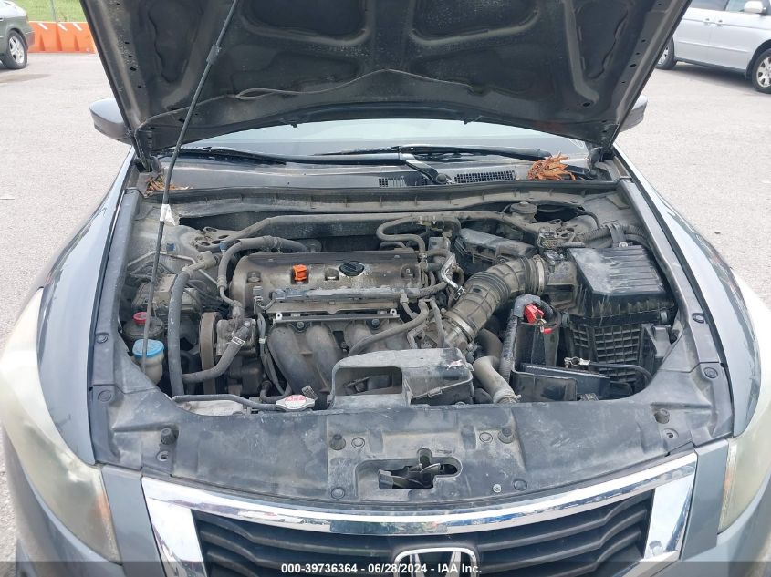 2010 Honda Accord 2.4 Ex-L VIN: 1HGCP2F88AA101821 Lot: 39736364