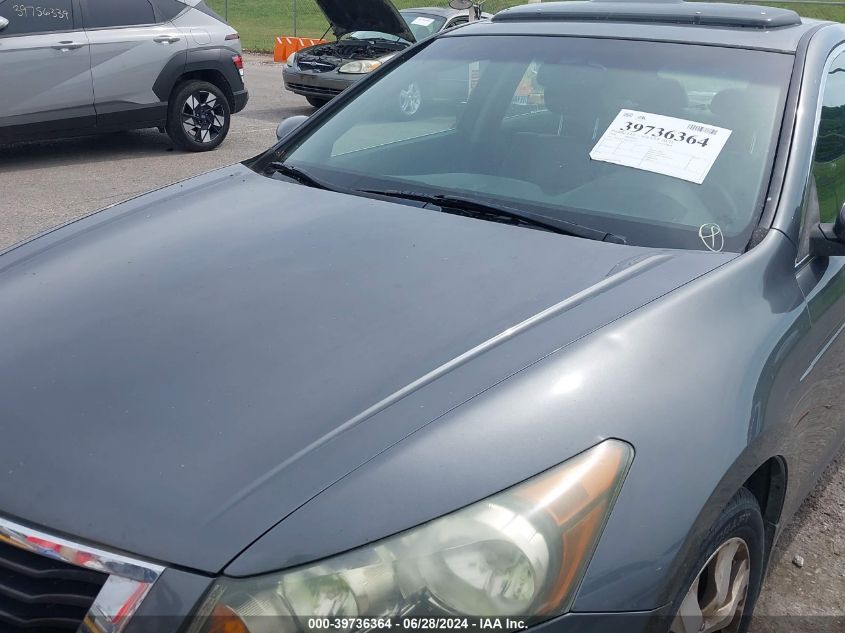 2010 Honda Accord 2.4 Ex-L VIN: 1HGCP2F88AA101821 Lot: 39736364