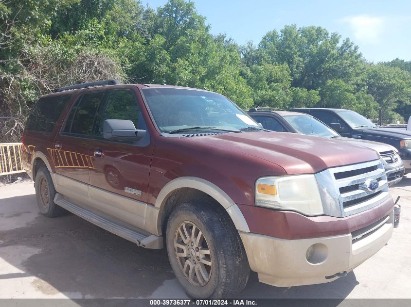 2007 Ford Expedition El Eddie Bauer VIN: 1FMFK18577LA95588 Lot: 39736377