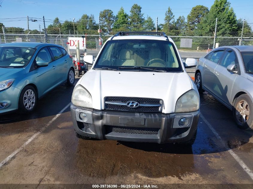 2006 Hyundai Tucson Gls/Limited VIN: KM8JN12D36U300737 Lot: 39736390