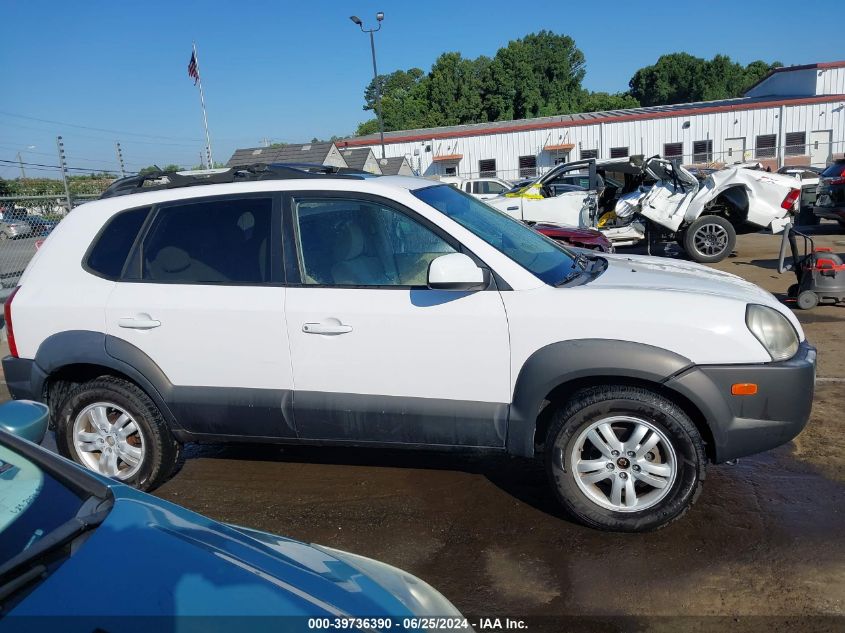 2006 Hyundai Tucson Gls/Limited VIN: KM8JN12D36U300737 Lot: 39736390