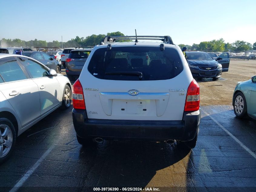 2006 Hyundai Tucson Gls/Limited VIN: KM8JN12D36U300737 Lot: 39736390