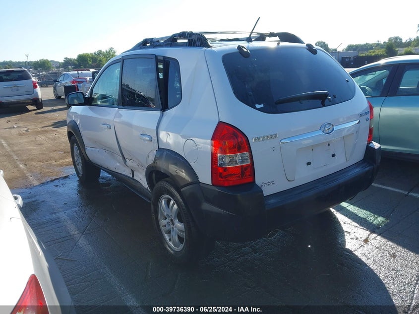 2006 Hyundai Tucson Gls/Limited VIN: KM8JN12D36U300737 Lot: 39736390