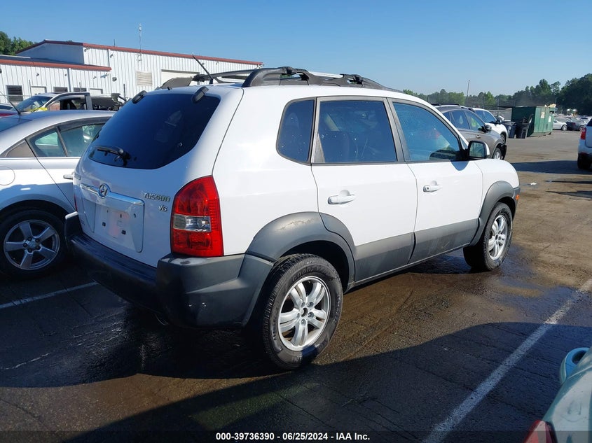 2006 Hyundai Tucson Gls/Limited VIN: KM8JN12D36U300737 Lot: 39736390