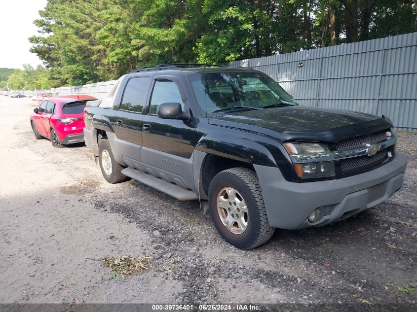 3GNEK13T42G336848 | 2002 CHEVROLET AVALANCHE 1500