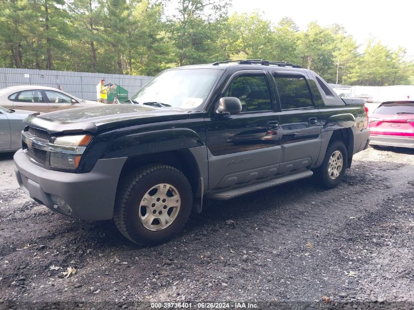 3GNEK13T42G336848 | 2002 CHEVROLET AVALANCHE 1500