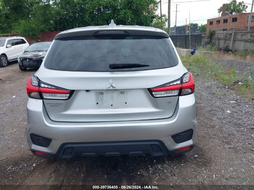 2020 Mitsubishi Outlander Sport 2.0 Se Awc VIN: JA4AR3AUXLU024505 Lot: 39736405