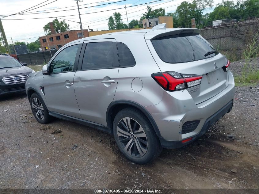 2020 Mitsubishi Outlander Sport 2.0 Se Awc VIN: JA4AR3AUXLU024505 Lot: 39736405