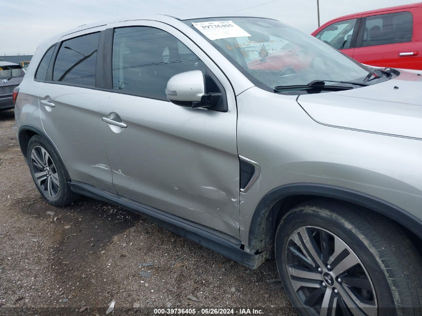 2020 Mitsubishi Outlander Sport 2.0 Se Awc VIN: JA4AR3AUXLU024505 Lot: 39736405