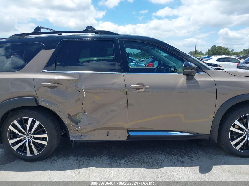 2024 Nissan Pathfinder Platinum Fwd VIN: 5N1DR3DH3RC267651 Lot: 39736407