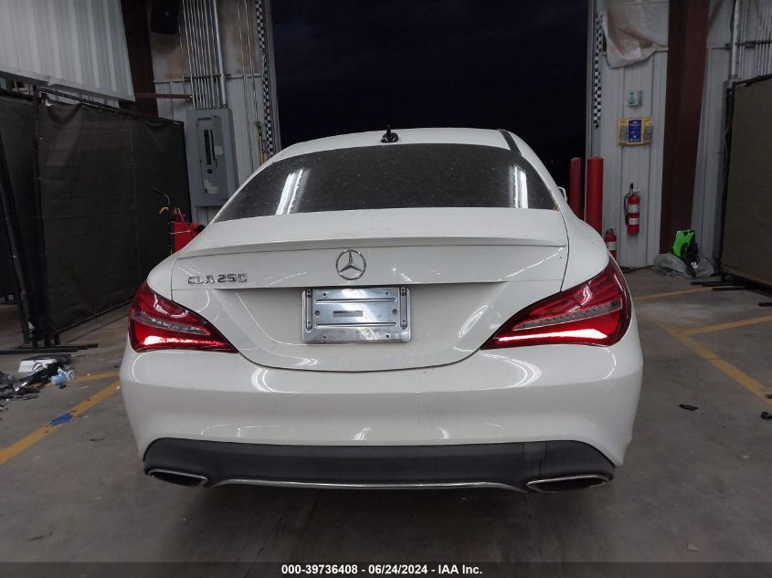 2018 Mercedes-Benz Cla 250 VIN: WDDSJ4EB2JN574262 Lot: 39736408