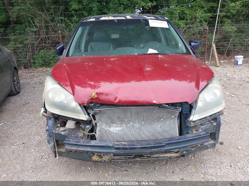 2005 Honda Odyssey Touring VIN: 5FNRL388X5B097064 Lot: 39736413