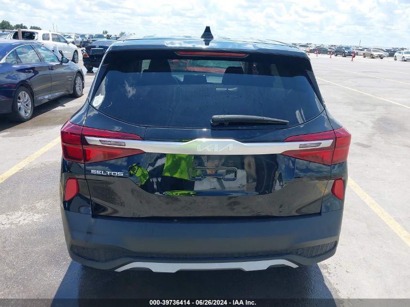 2022 Kia Seltos Lx VIN: KNDEPCAA3N7337223 Lot: 39736414