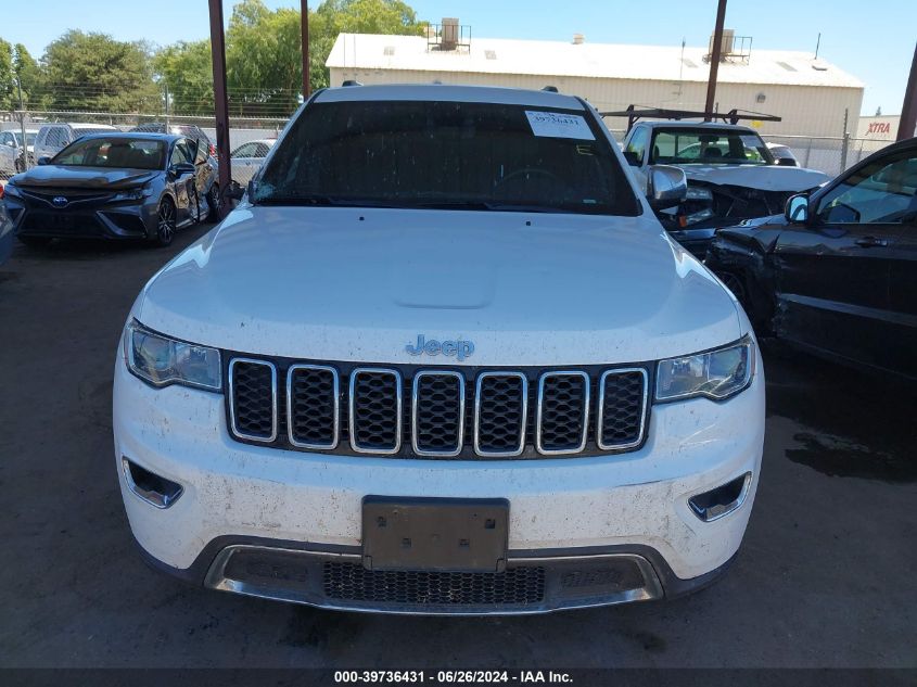 2018 Jeep Grand Cherokee Limited VIN: 1C4RJEBM2JC514501 Lot: 39736431