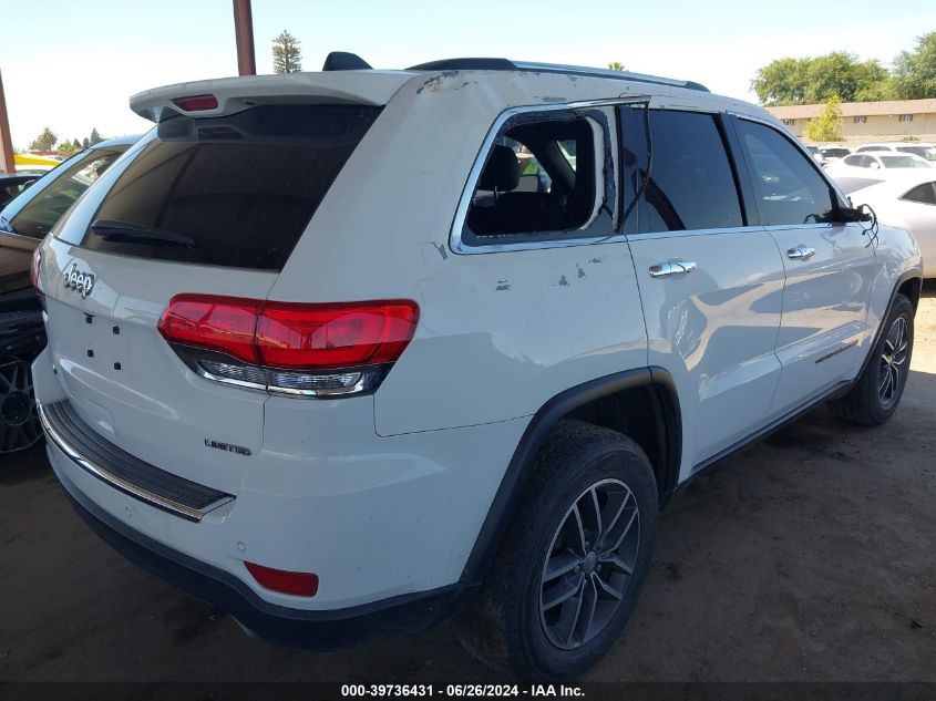 2018 Jeep Grand Cherokee Limited VIN: 1C4RJEBM2JC514501 Lot: 39736431