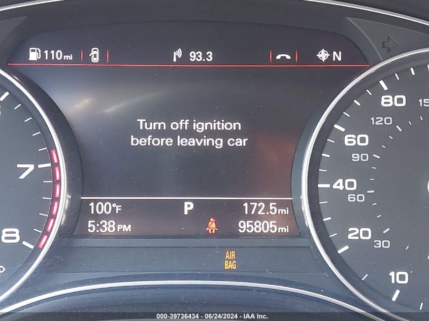 2016 Audi A6 2.0T Premium Plus VIN: WAUGFAFCXGN049267 Lot: 39736434