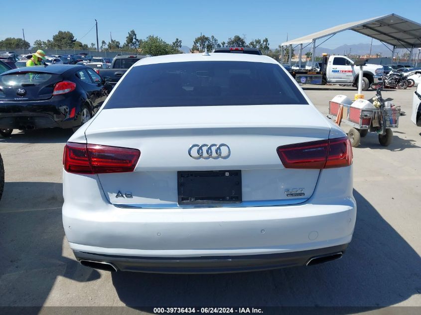 2016 Audi A6 2.0T Premium Plus VIN: WAUGFAFCXGN049267 Lot: 39736434