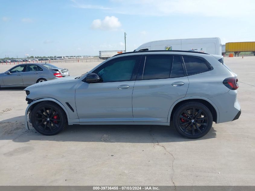 2022 BMW X3 M40I VIN: 5UX83DP09N9N03325 Lot: 39736455
