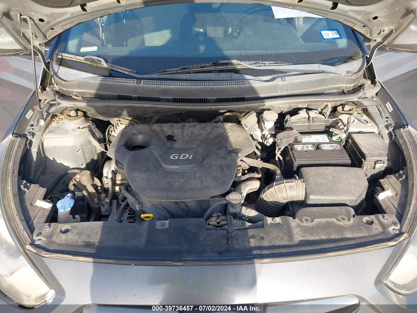 2012 Hyundai Accent Gs VIN: KMHCT5AE9CU015200 Lot: 39736457