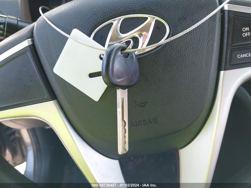 2012 Hyundai Accent Gs VIN: KMHCT5AE9CU015200 Lot: 39736457