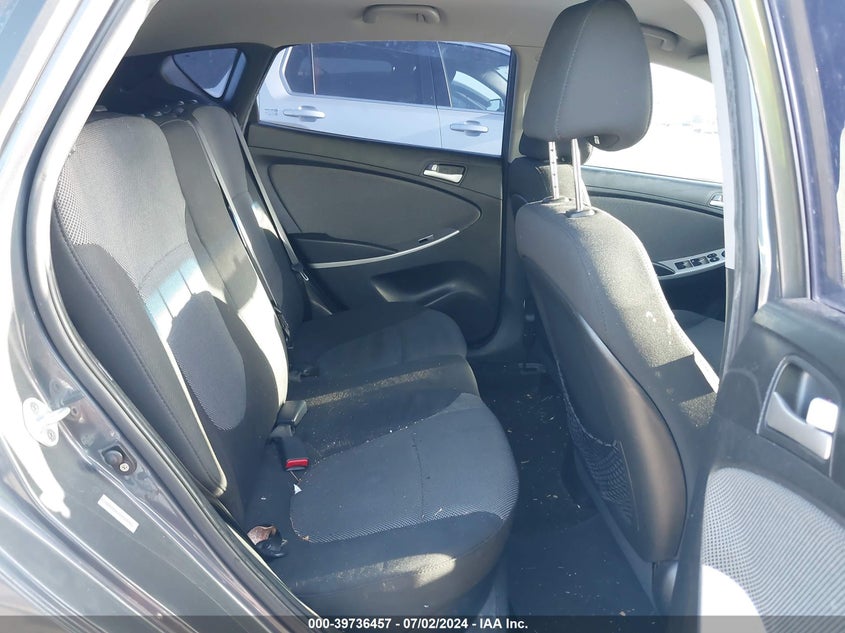 2012 Hyundai Accent Gs VIN: KMHCT5AE9CU015200 Lot: 39736457