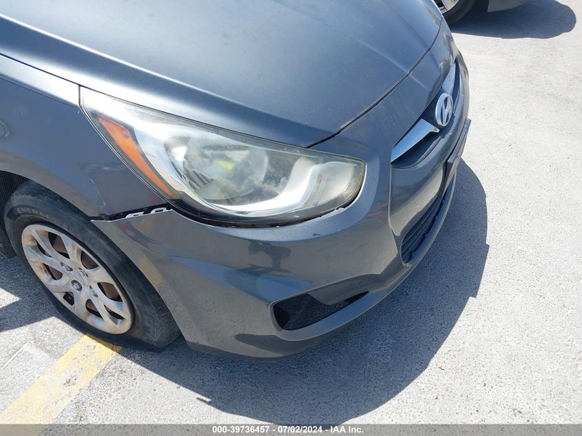 2012 Hyundai Accent Gs VIN: KMHCT5AE9CU015200 Lot: 39736457