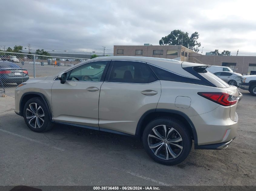 2017 Lexus Rx 350 VIN: 2T2ZZMCA4HC075967 Lot: 39736458