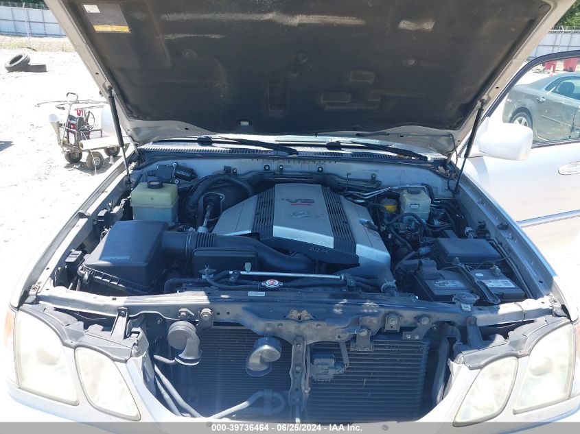 2006 Lexus Lx 470 VIN: JTJHT00W264018707 Lot: 39736464