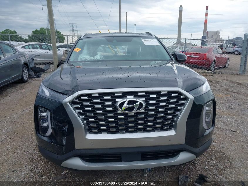 2021 Hyundai Palisade Sel VIN: KM8R3DHE7MU317483 Lot: 39736489