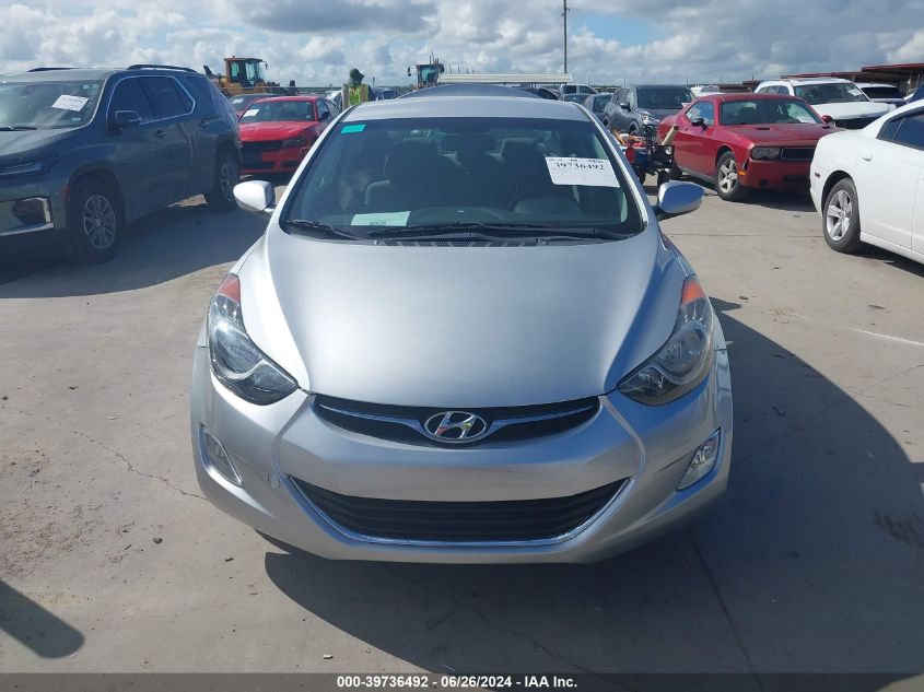 KMHDH4AE1DU6285 2013 Hyundai Elantra Gls/Limited