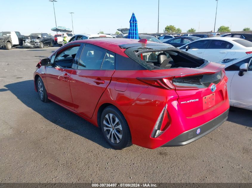 2020 Toyota Prius Prime Xle VIN: JTDKARFPXL3156144 Lot: 39736497