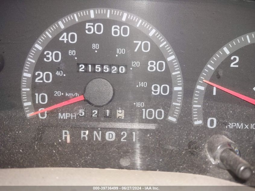 1997 Ford Expedition Eddie Bauer/Xlt VIN: 1FMEU18W0VLB71406 Lot: 39736499