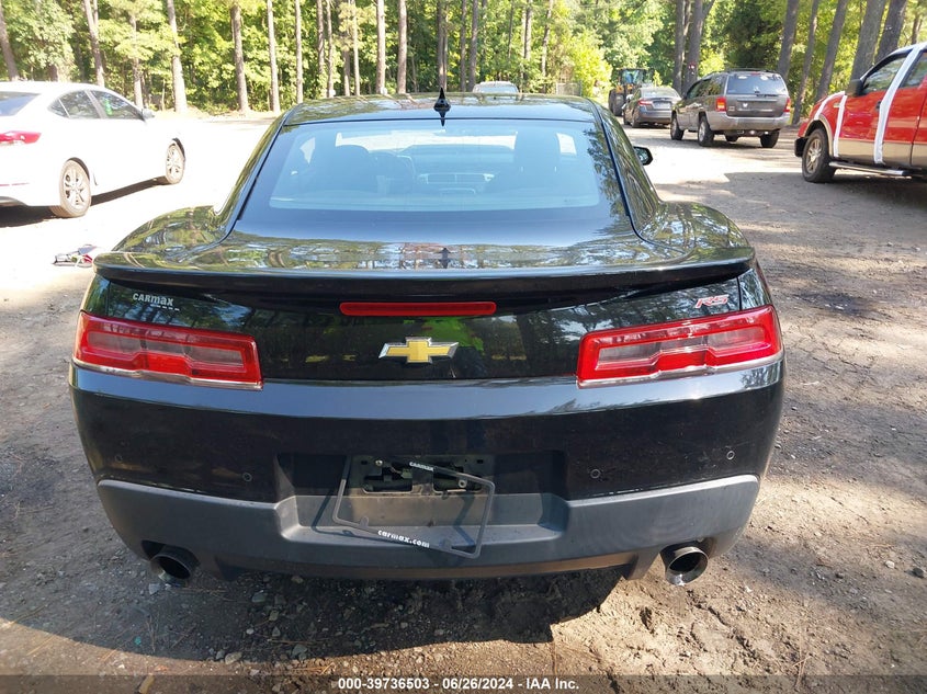 2015 Chevrolet Camaro Lt VIN: 2G1FD1E35F9153908 Lot: 39736503