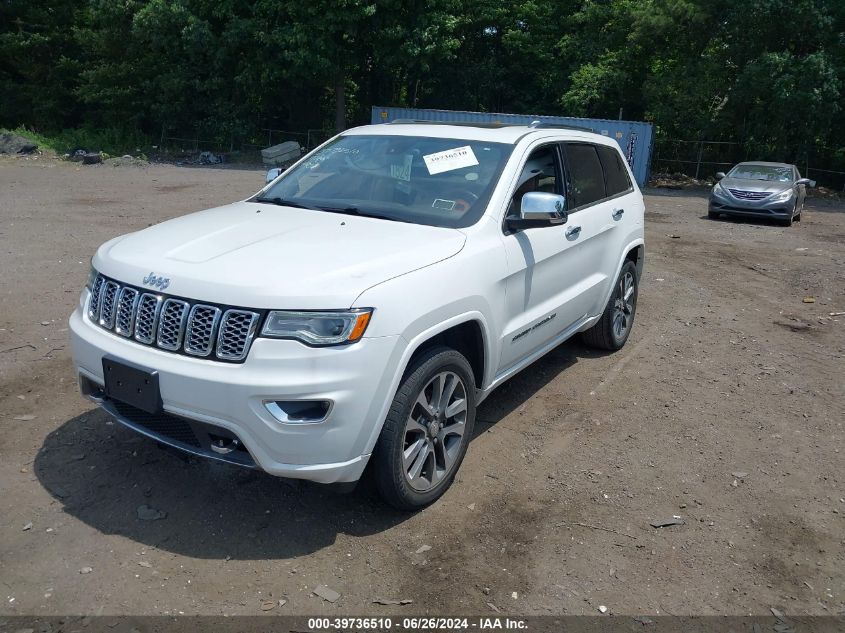 2017 Jeep Grand Cherokee Overland 4X4 VIN: 1C4RJFCG9HC942395 Lot: 39736510