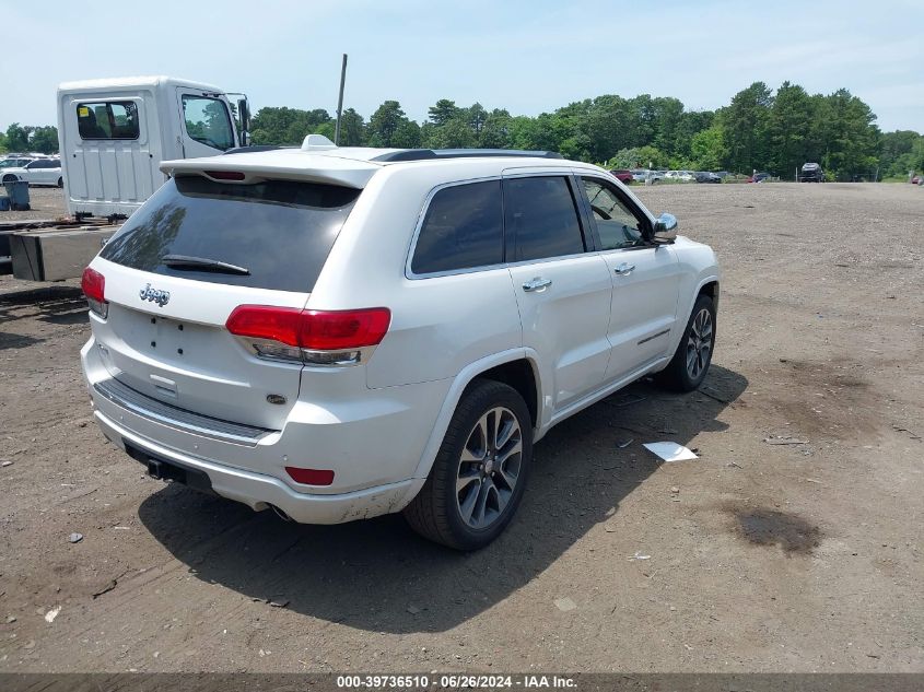 2017 Jeep Grand Cherokee Overland 4X4 VIN: 1C4RJFCG9HC942395 Lot: 39736510