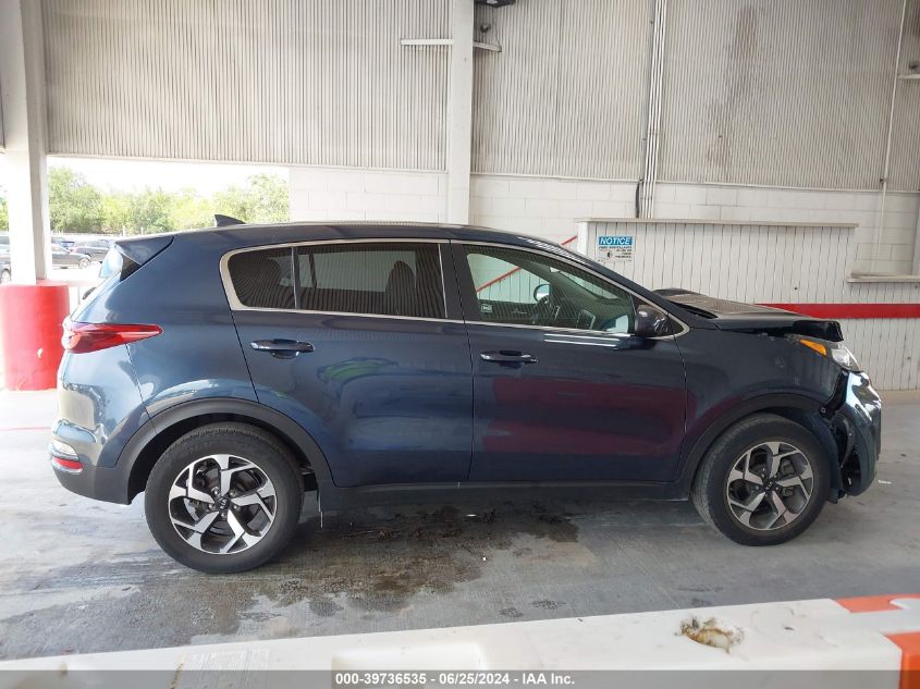 2022 Kia Sportage Lx VIN: KNDPM3AC8N7004809 Lot: 39736535