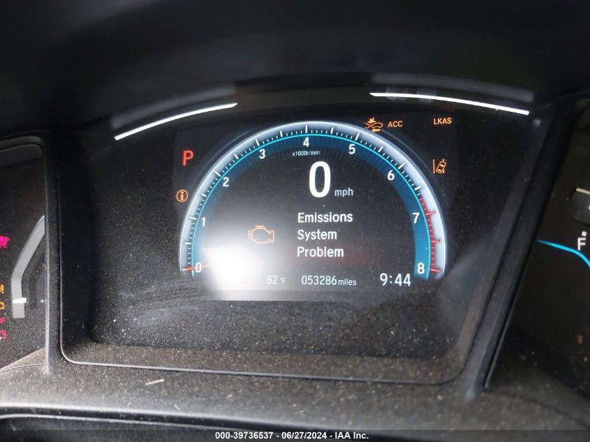 2020 Honda Civic Sedan Lx VIN: 2HGFC2F6XLH542619 Lot: 39736537