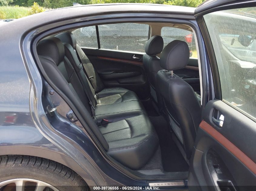 2008 Infiniti G35X VIN: JNKBV61F58M264771 Lot: 39736555