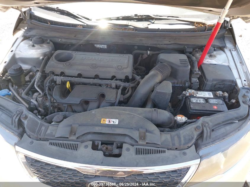 2013 Kia Forte Sx VIN: KNAFW4A34D5662274 Lot: 39736567