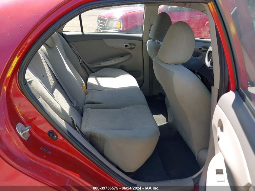 2009 Toyota Corolla Le VIN: 2T1BU40E79C016005 Lot: 39736575