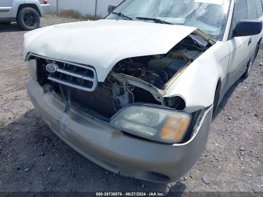 2002 Subaru Outback VIN: 4S3BH675327640395 Lot: 39736576