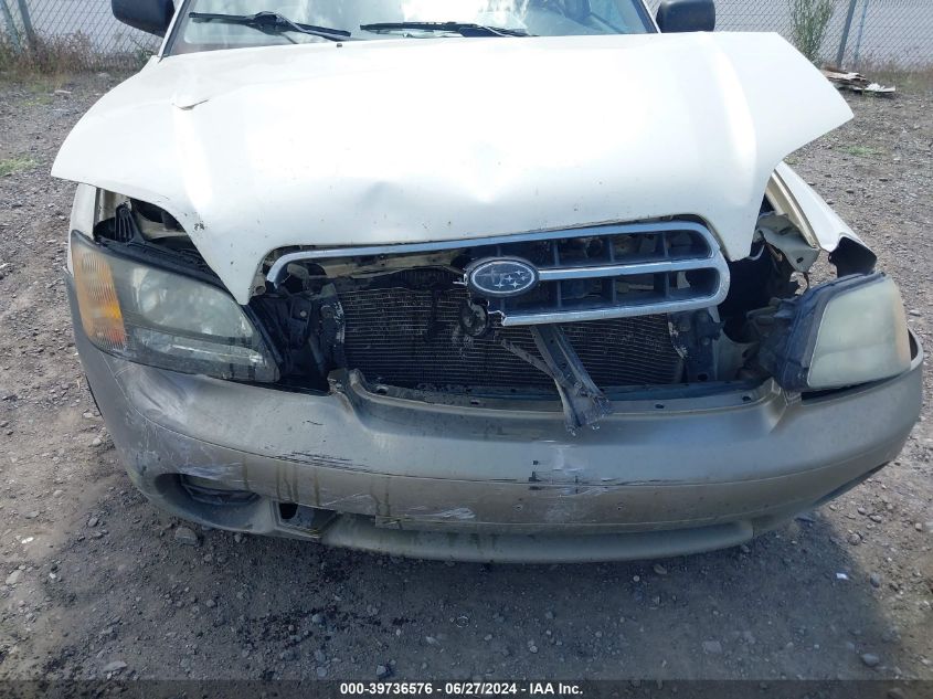 2002 Subaru Outback VIN: 4S3BH675327640395 Lot: 39736576