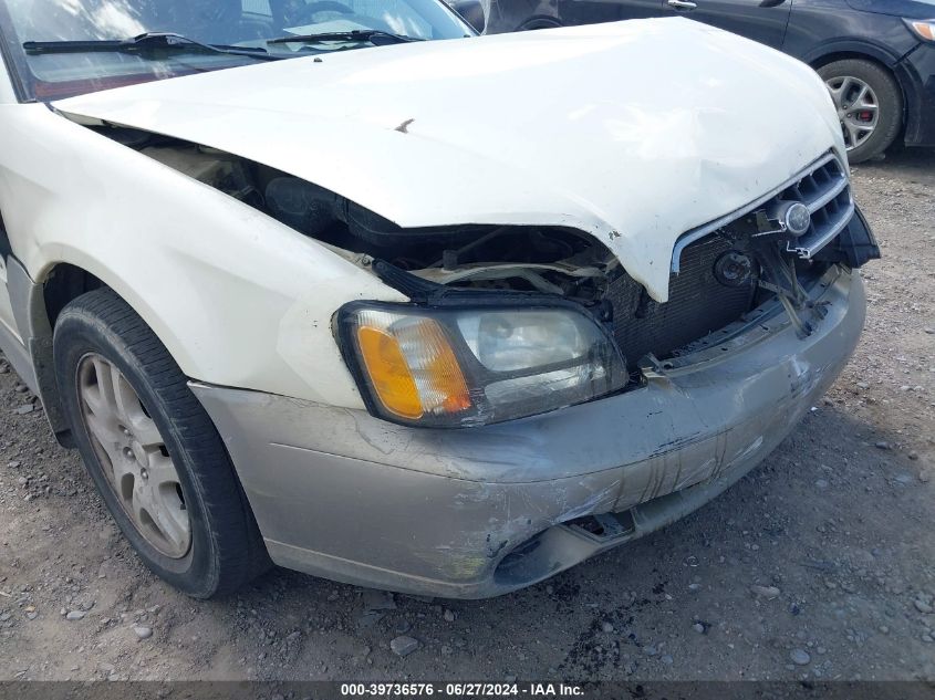 2002 Subaru Outback VIN: 4S3BH675327640395 Lot: 39736576